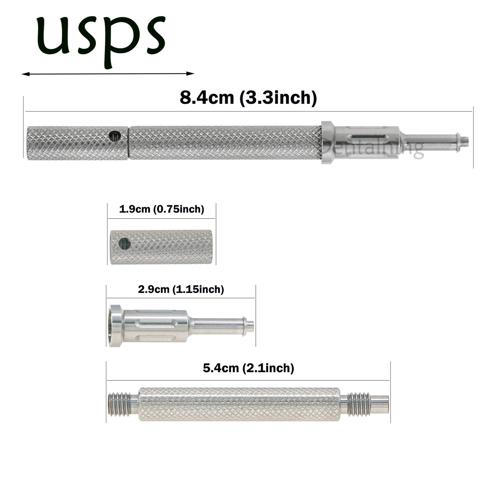 US Locat0r Core Tool Overdenture Abutment Replace Retention Cap 2.4Lbs(4Pcs) Kit
