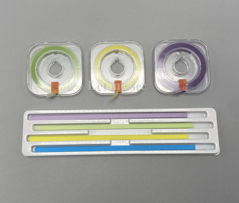 Dental Polishing Strip single side 4mm width Whitening Polish Strips