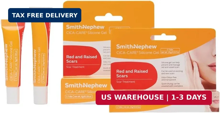Smith + Nephew CICA-Care Silicone Gel, Advanced Scar Cream, Prevent and Manage R