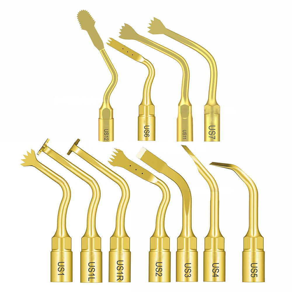 Dental Piezo Bone Tips Surgery U Tip Fits EMS Woodpecker Mectron NSK Handpiece