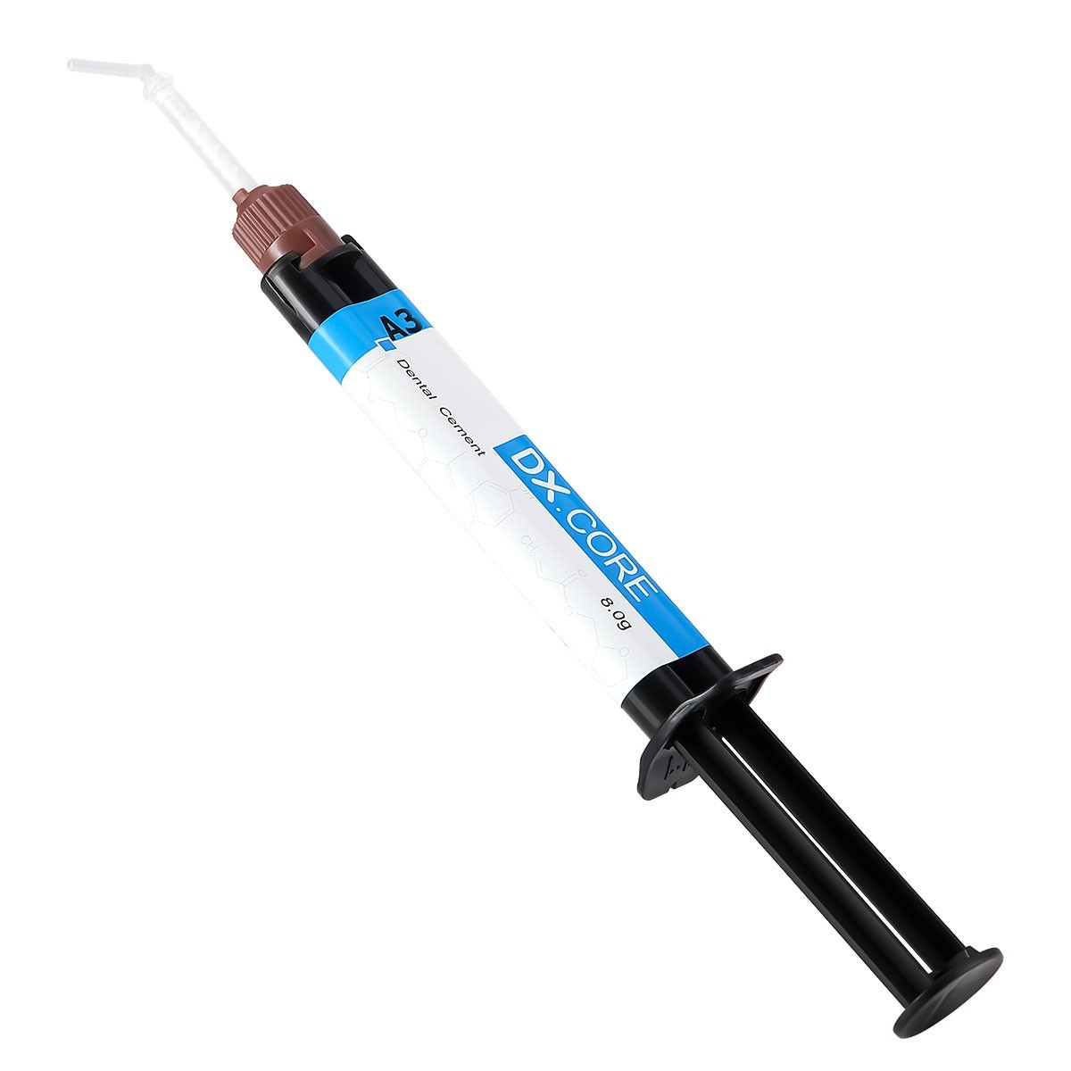 Dentex Dental Dual Cure Flowable Composite Resin Refill Core Build Up A3 8g