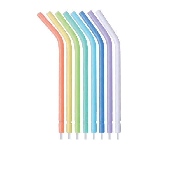 250 pcs Disposable Air Water Syringe Tips with Cores Color Assorted Opaque