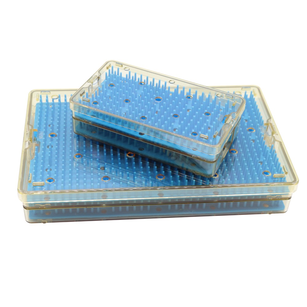 Two-ply Sterilization Case Disinfection Tray Box Opthalmic Surgical Instrument