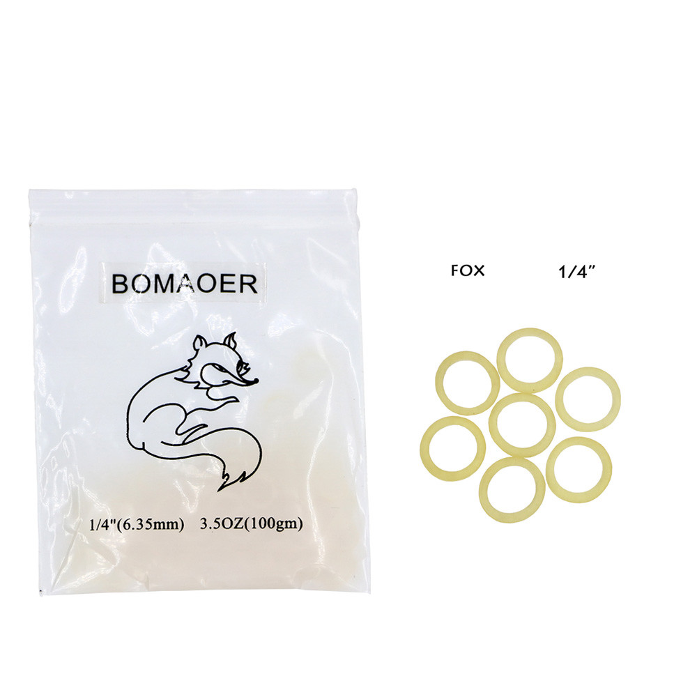 10 Packs Dental Orthodontic Elastic Rubber Bands Fox 3.5 OZ 1/4″ 100pcs/pack