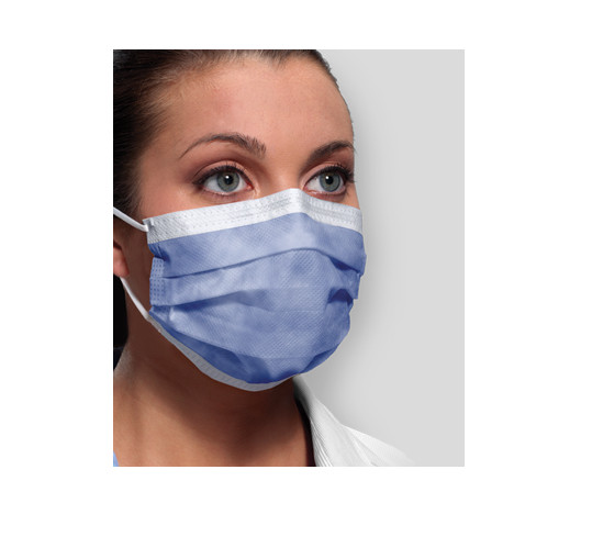 Crosstex ASTM Level 1 3-Ply Earloop Face Masks 10 Boxes (500 Ct) Made in USA