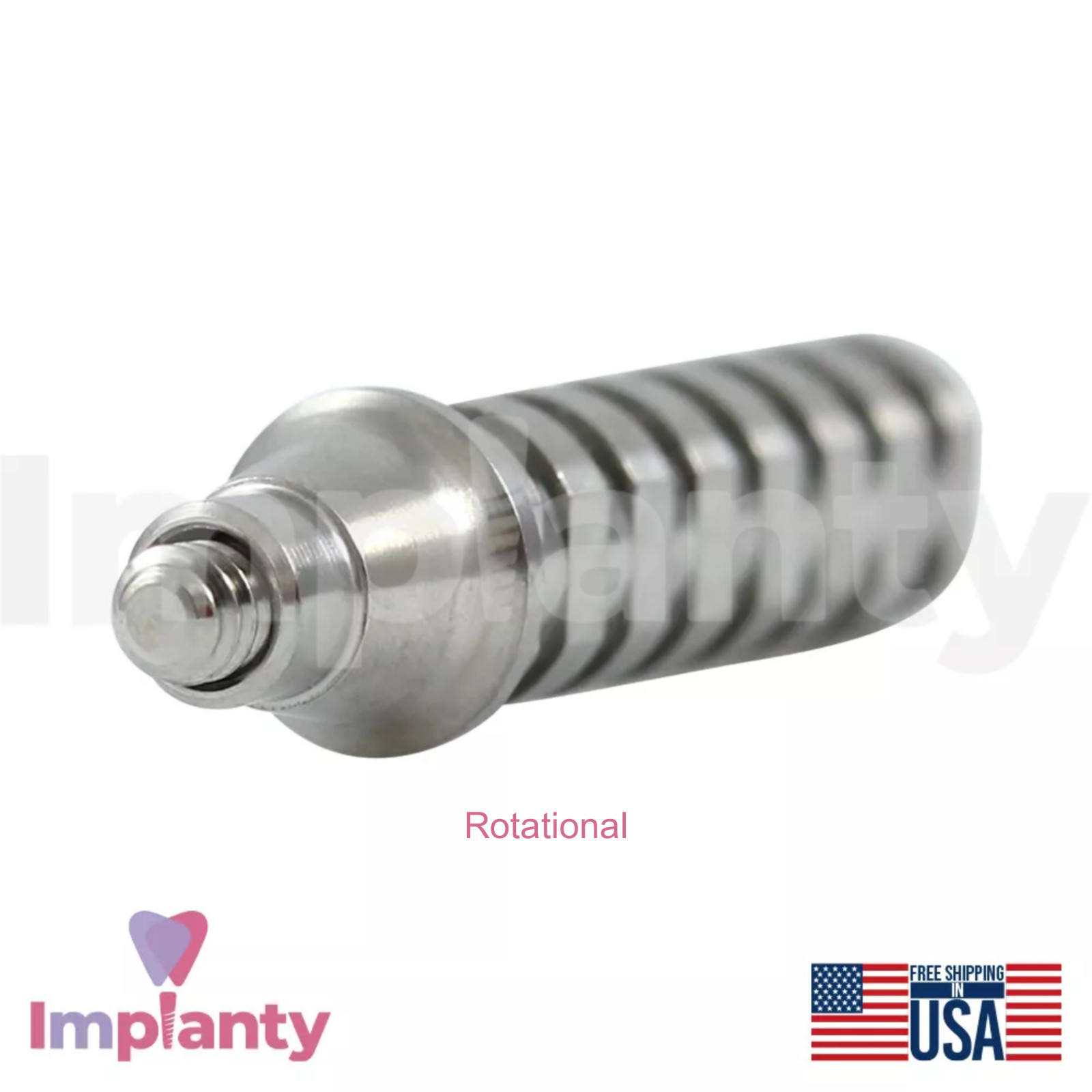 GDT Rotational/Anti Rotational Titanium Temporary Dental Prosthetic NP