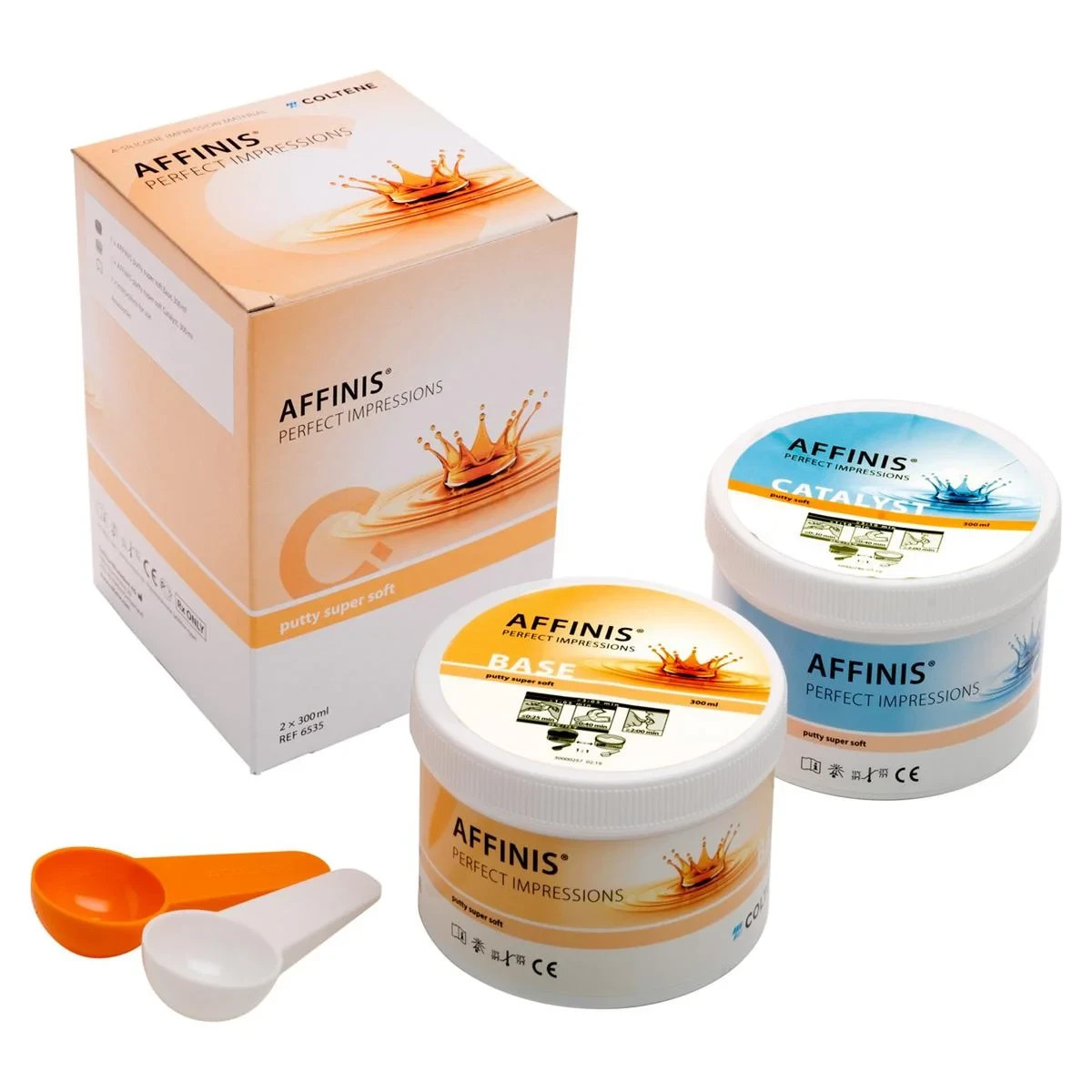 Coltene Whaledent Silicone-Based Impression Material Affinis Super Soft Putty