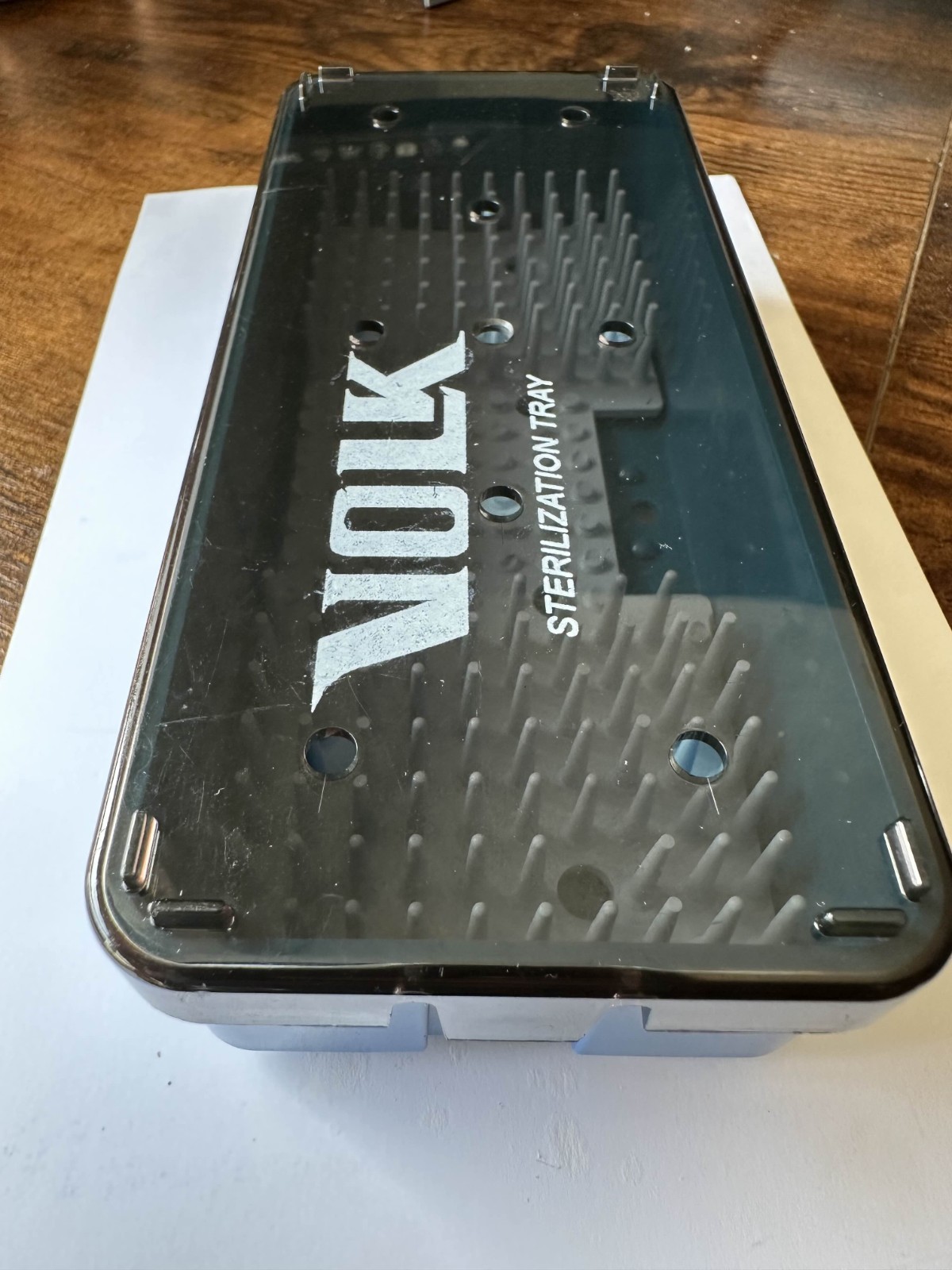 Volk Lens Sterilization Tray, Approx 16 x 7 x 3.5 mm, **LENS NOT INCLUDED**