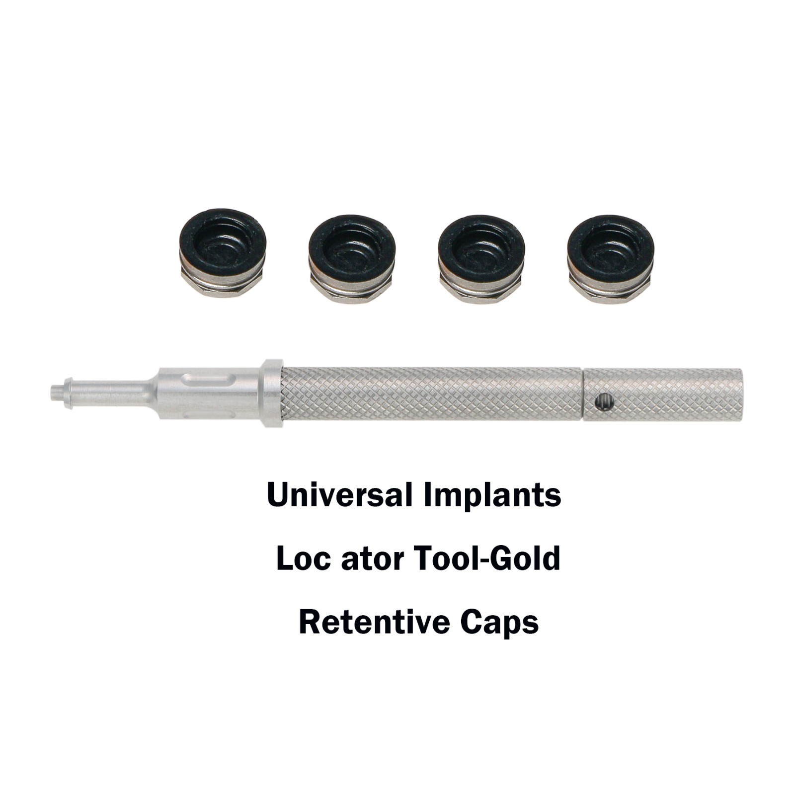 US Nobel Active Locator Overdenture Abutment Narrow Platform NP NA352 & Male Cap