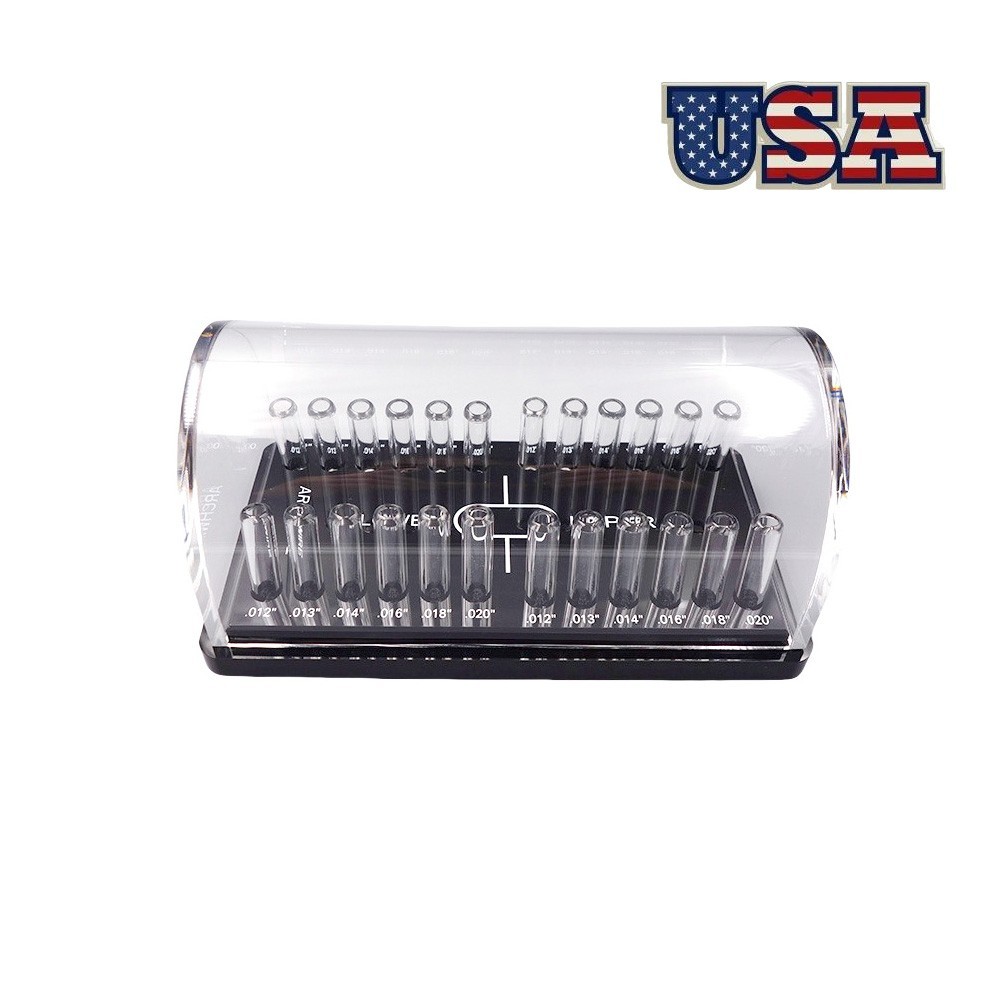 Dental Ortho Round/Rectangular Arch wire Case Dispenser Acrylic Organizer Holder