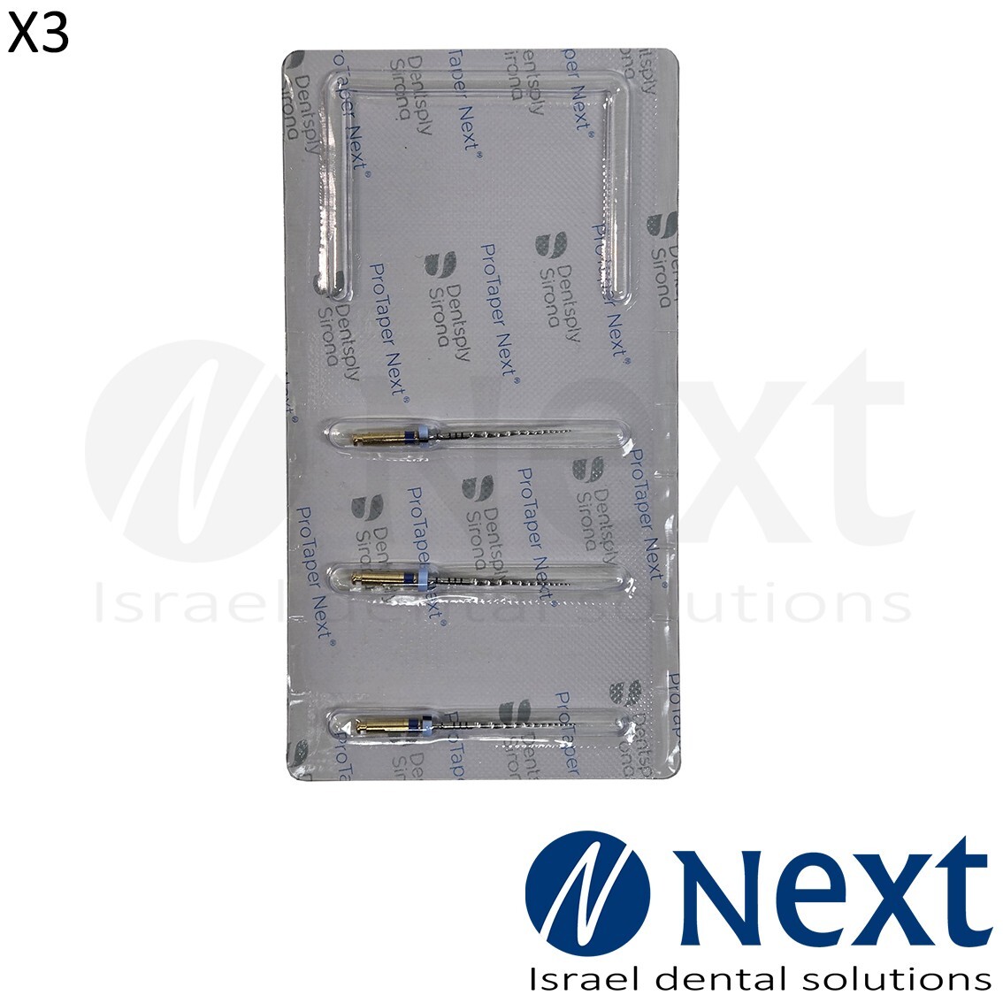 Dental NiTi Super File Next Compatible Tapered X3 endo rotary