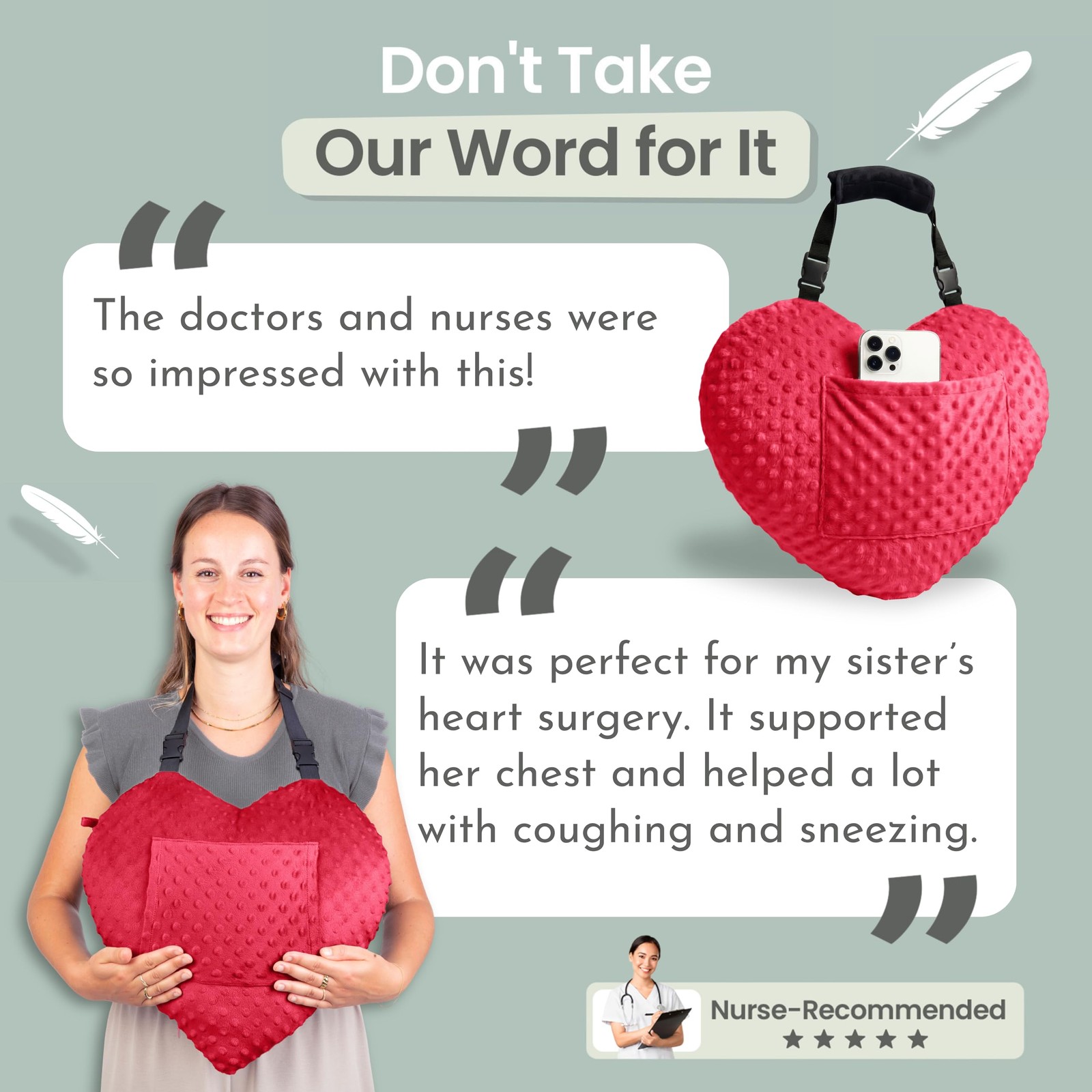 Moyoama Open Heart Surgery Pillow For Heart Surgery – Surgery