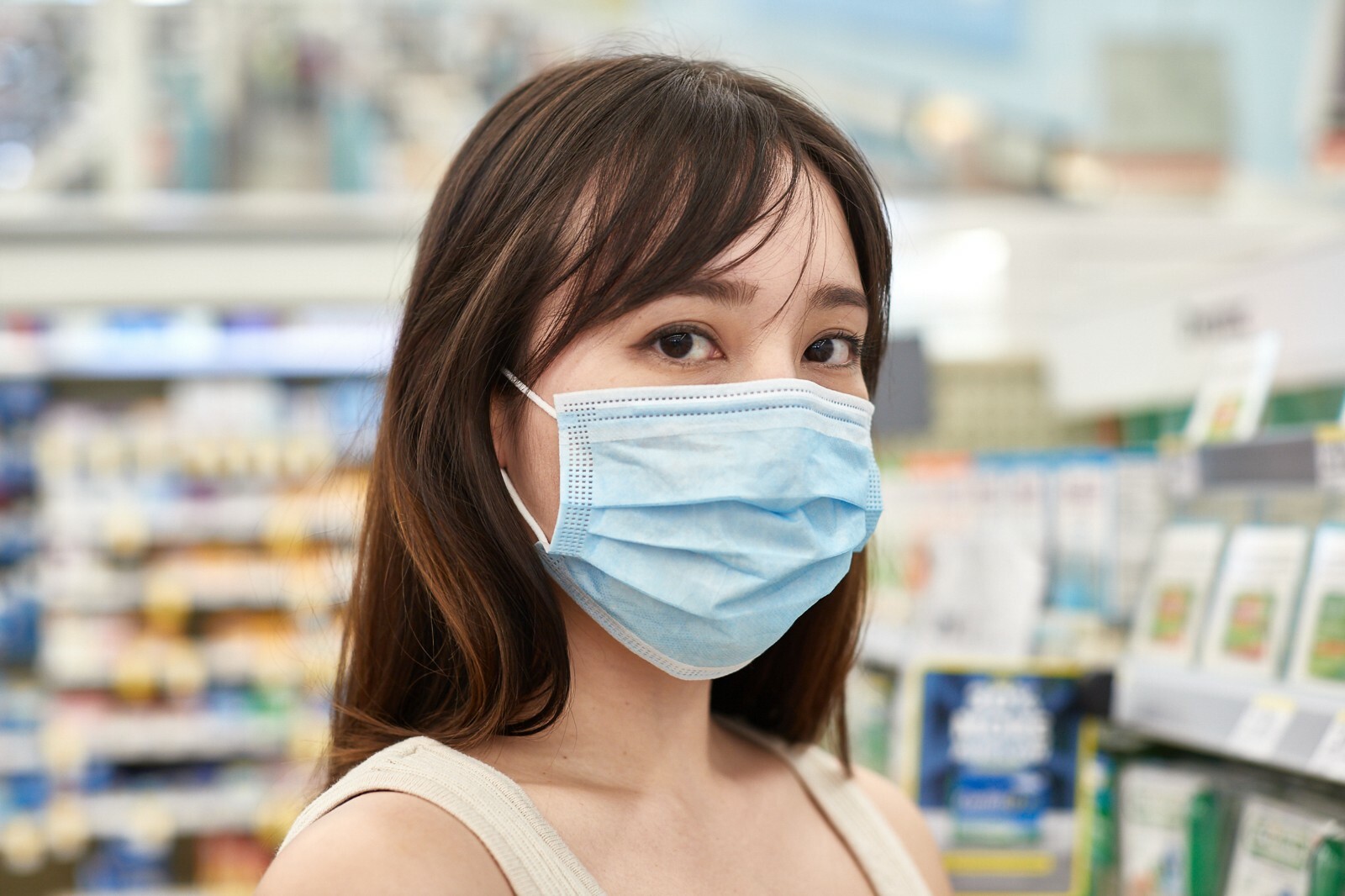 50 Pcs Face Mask Non Medical Surgical Dental Disposable 3ply Earloop Mouth Cover