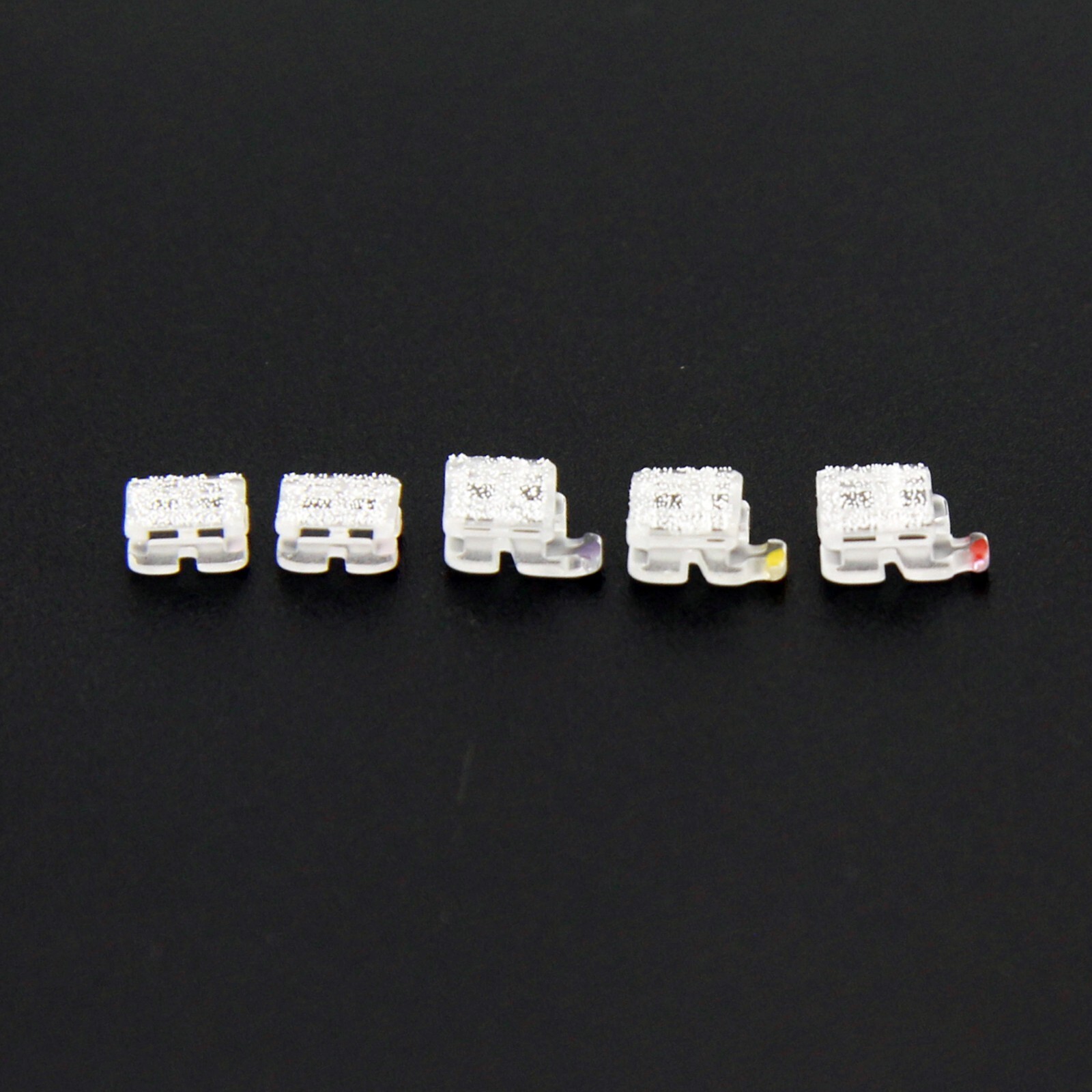 10X STAR ABSOLUTE Orthodontic Ceramic Sapphire Bracket Monocrystalline Roth 022