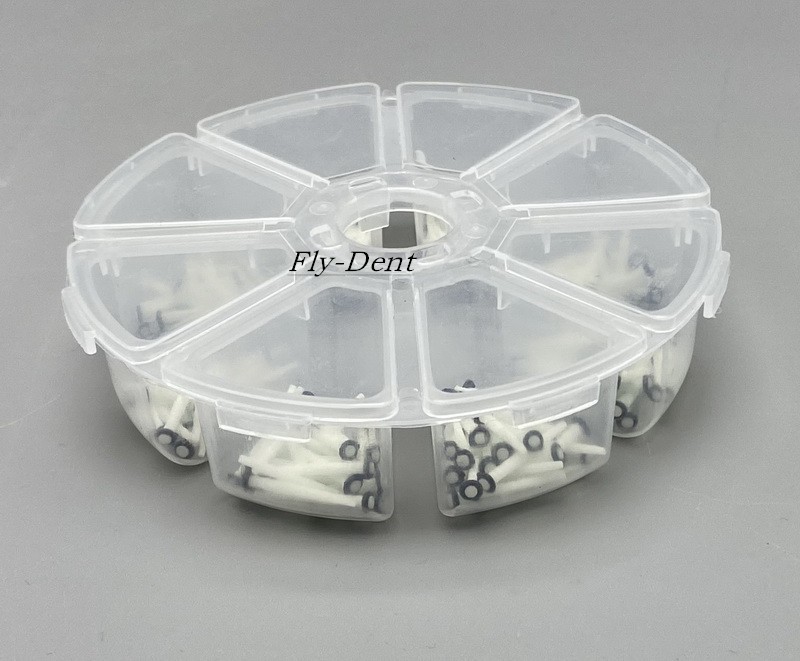 200pcs/box Dental Fiber Post Glass Straight Teeth Restorative 1.2/1.4/1.6/1.8mm