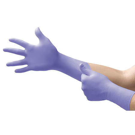 Ansell Sec-375-S Microflex Supreno, Nitrile Exam Gloves, 5.5 Mil Palm,