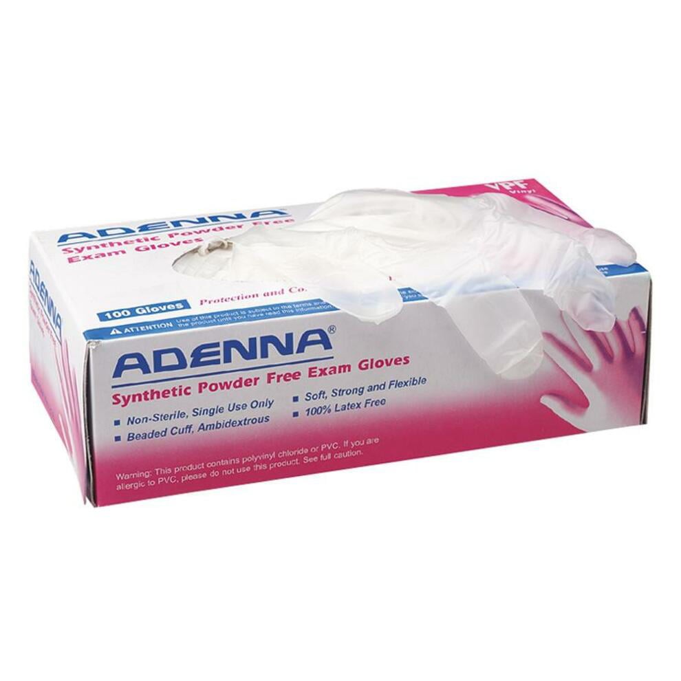 Adenna Vinyl Powder Free Exam Gloves (vpf236)