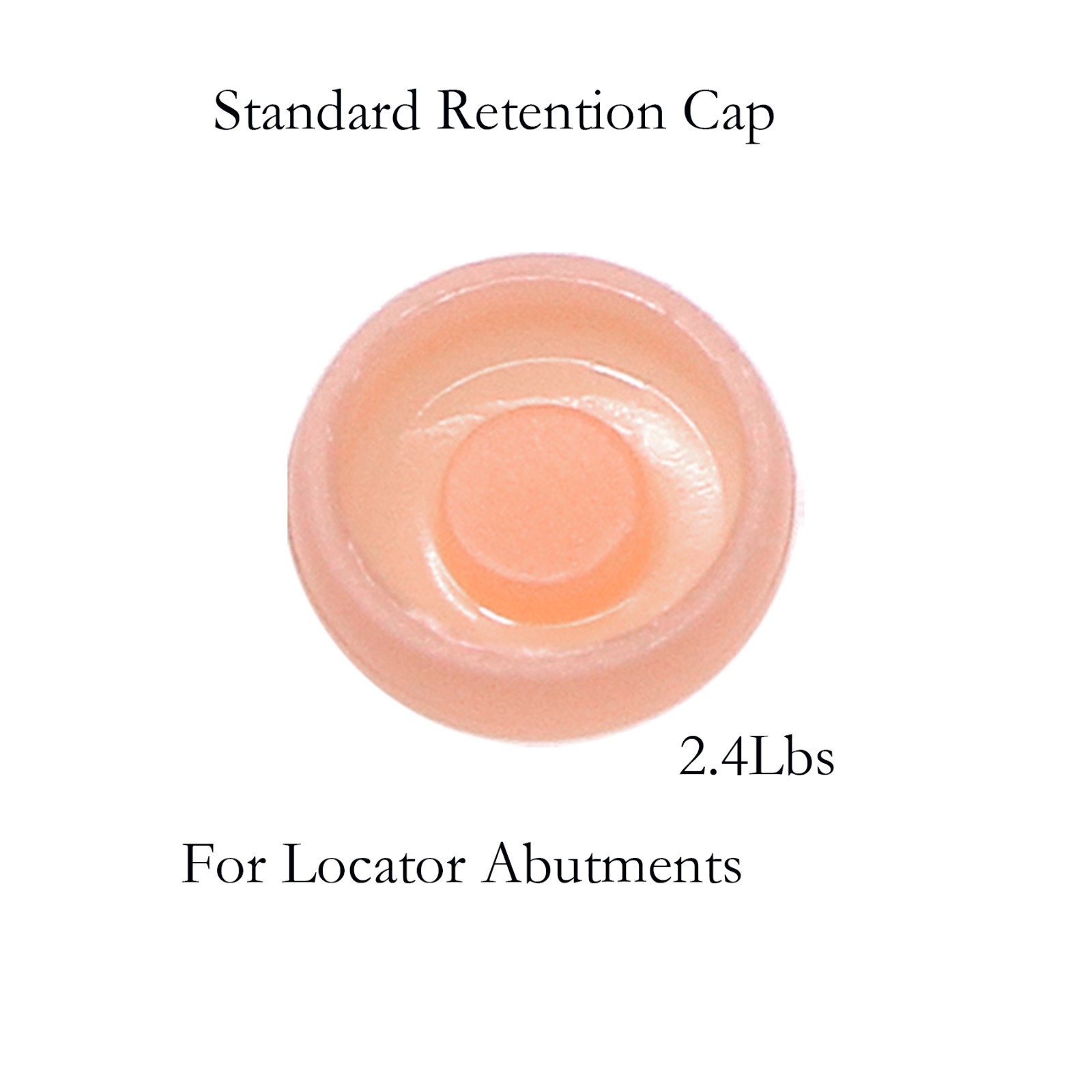 US Implans Overdenture Locator Abutment Replacement Retention Male Cap Inserts