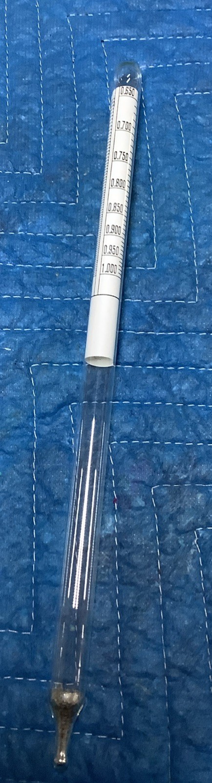 Precision Hydrometer 12067L 0.65 – 1.00 New