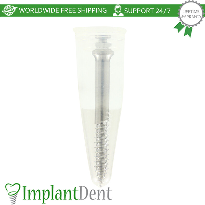 Dental Orthodontic Zygomatic Micro Fixture TADS 17.0mm Titanium Mini Screw