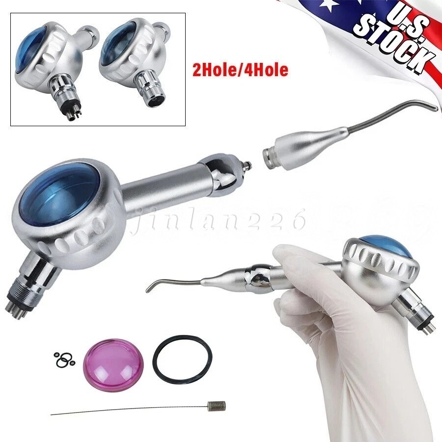 Dental Air Jet Dental Air Polisher 4 Hole 2 Hole Dental Sandblasting Machine