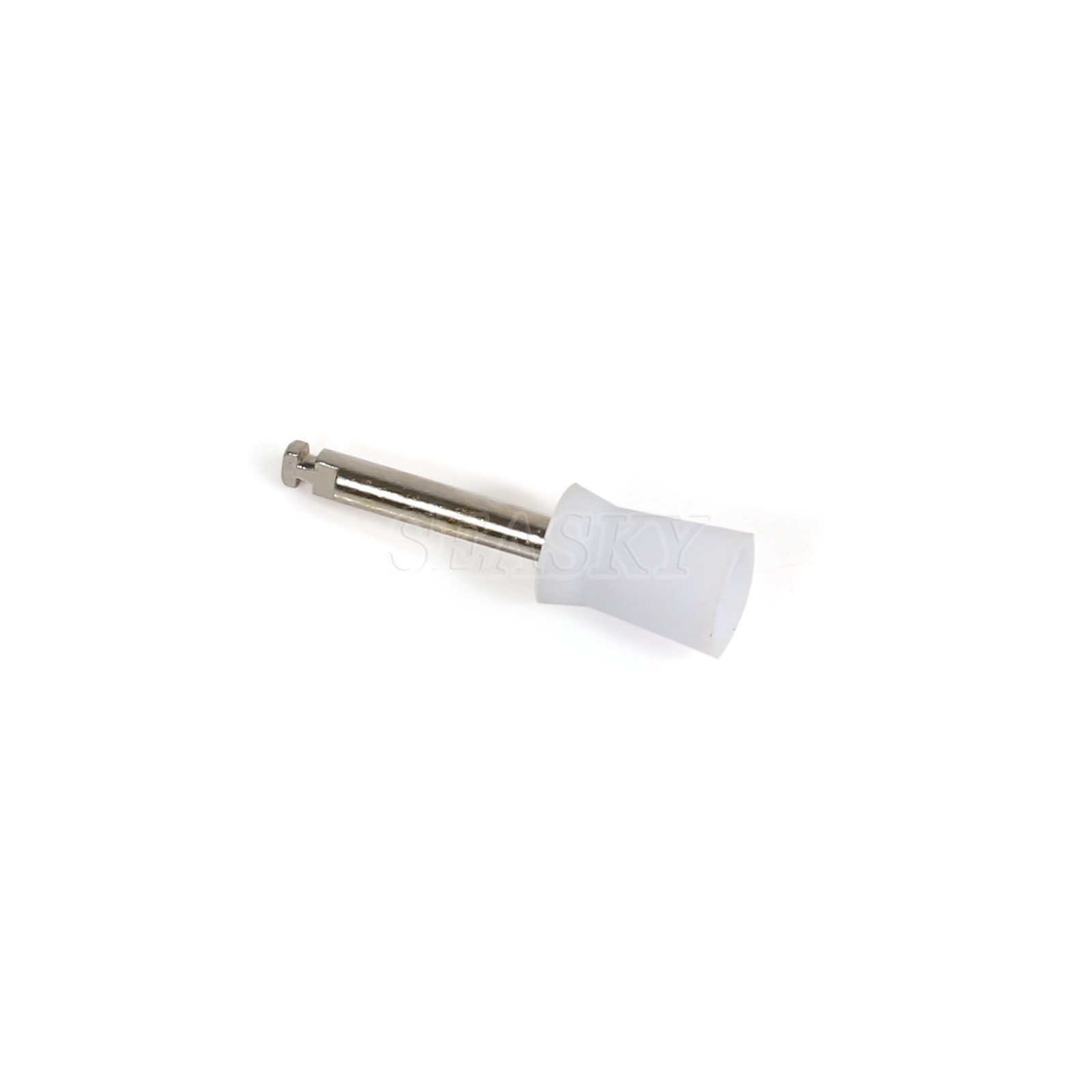 500pcs/5 Boxes Dental Prophy Tooth Polish Polishing Cups Latch Type Rubber White