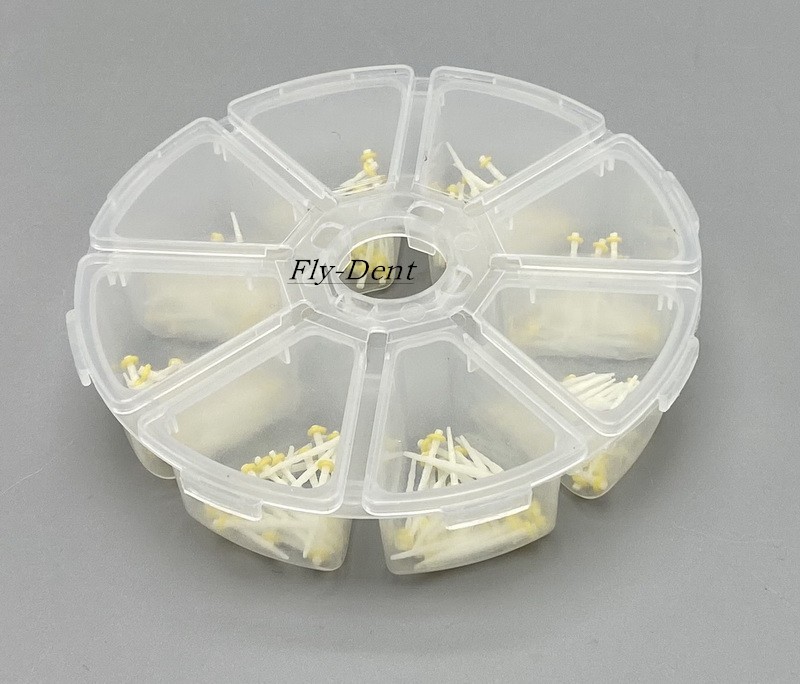 200pcs/box Dental Fiber Post Glass Straight Teeth Restorative 1.2/1.4/1.6/1.8mm