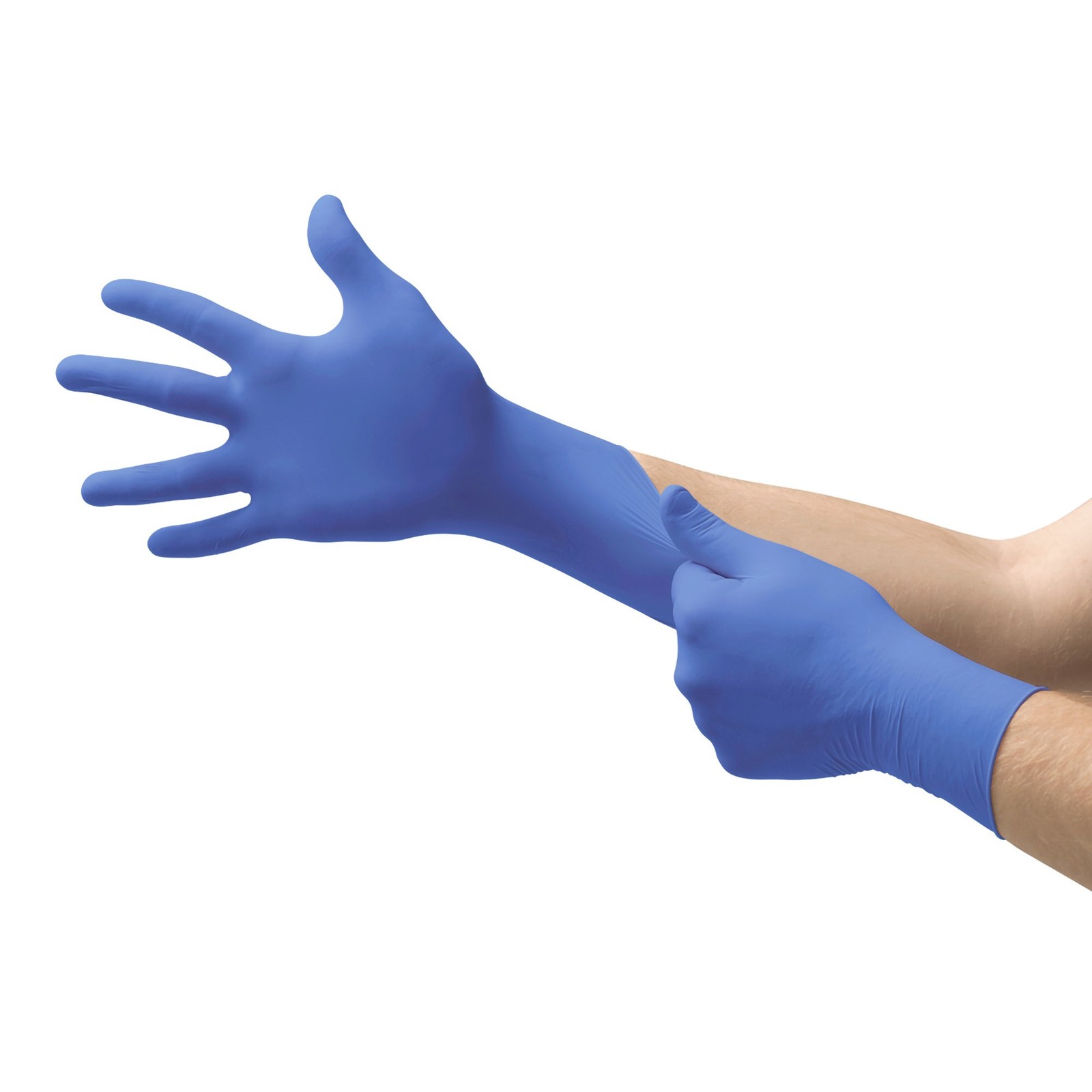 MICROFLEX Cobalt Nitrile Exam Glove Standard Cuff Length X-LARGE 100 per Box
