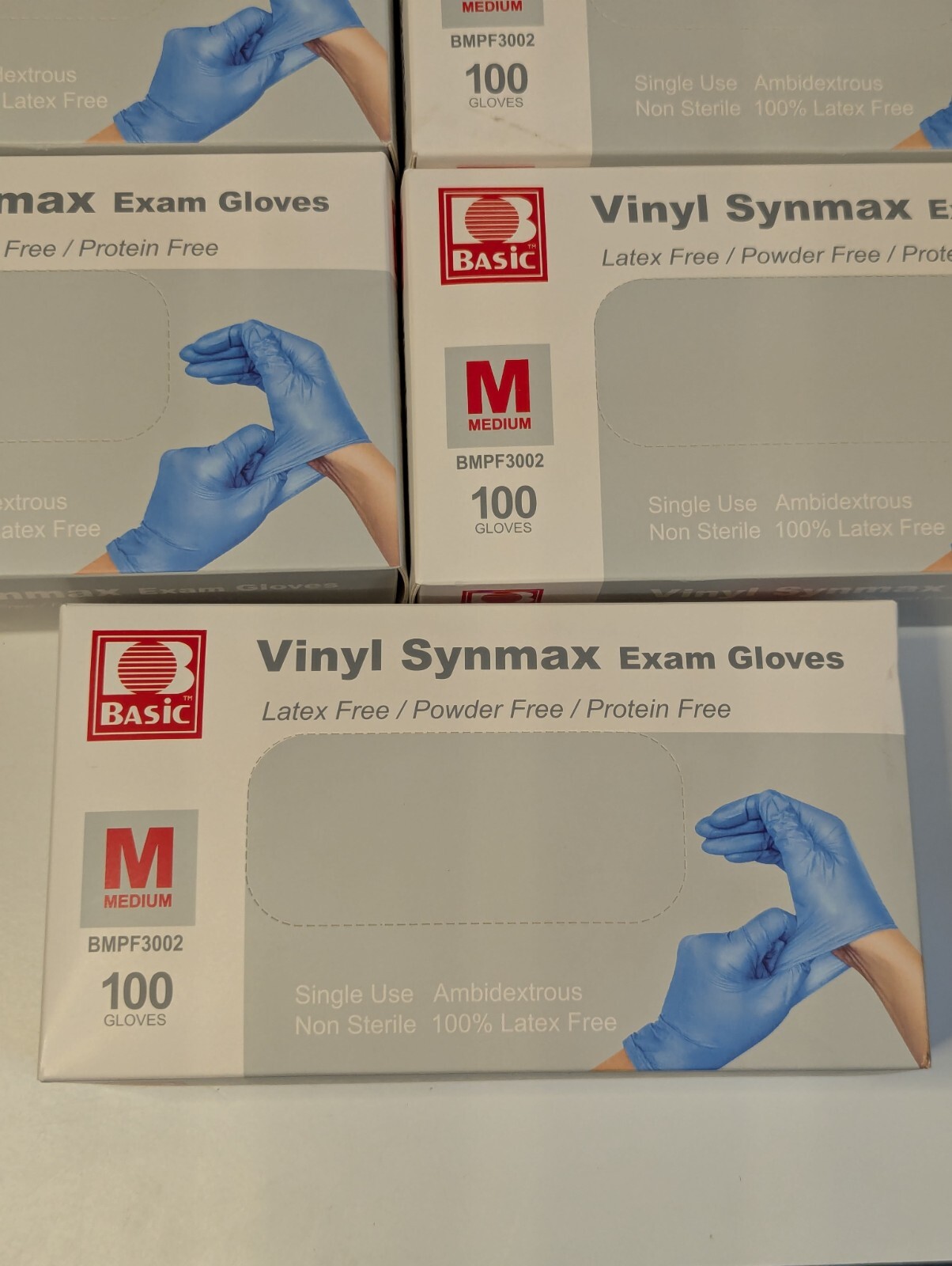 UC Global Trade Inc Medium Disposable Vinyl Exam Gloves, Latex Free, 700 count