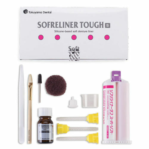 TOKUYAMA SOFRELINER TOUGH S/M | CHAIRSIDE & LAB SOFT DENTURE RELINE MATERIAL