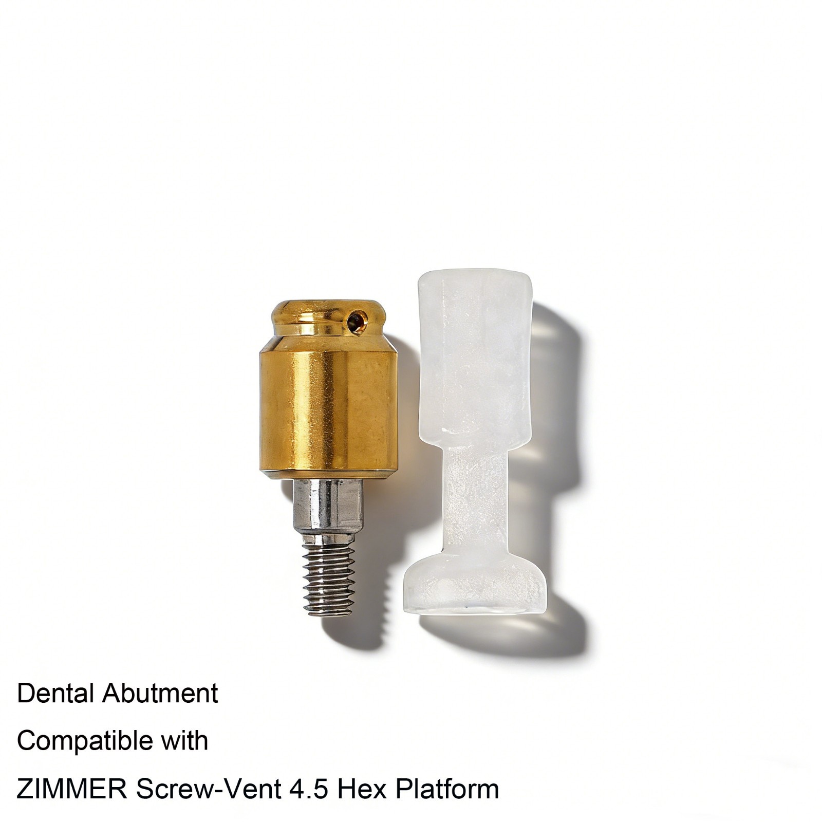 Zimmer Dental Abutment ∅4.5 Platform Internal Hex Compatible ZEST Locator system