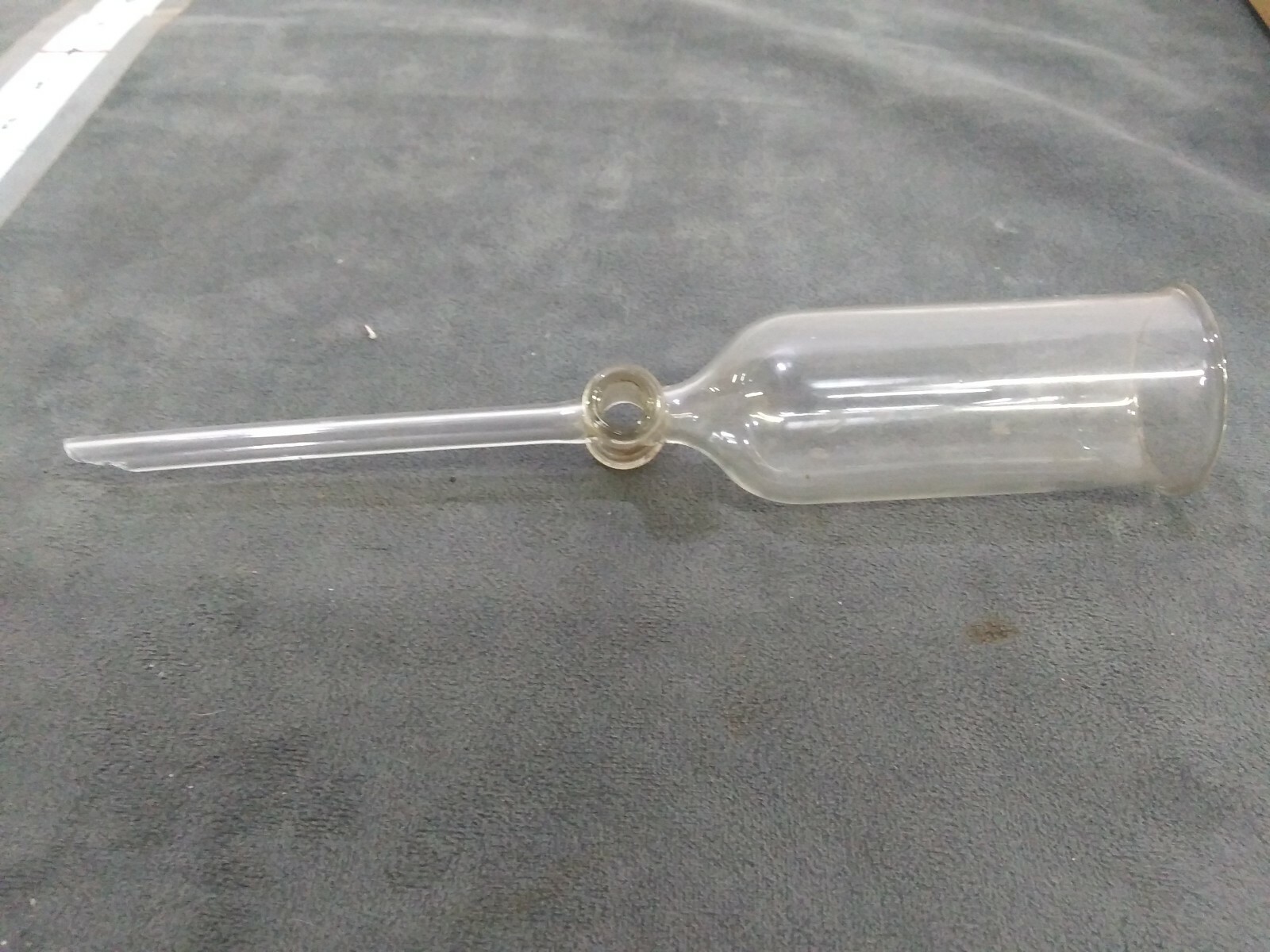 Pyrex Funnel Buchner Without Stopcock USED. 8.5 inches long