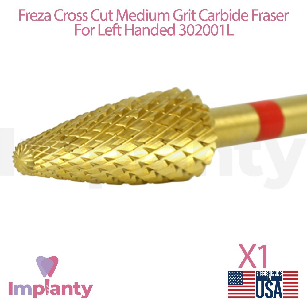 Freza Carbide Fraser Left Handed 17.2mm Medium Grit Ø5.0mm Cross Cut 302001L