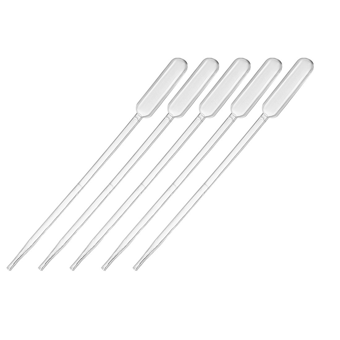 20 Pcs 0.5ml Disposable Pasteur Pipettes Test Tubes Liquid Drop Droppers 112mm