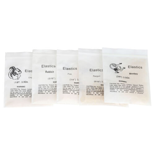 5000pc Dental Orthodontic Rubber Bands Elastics Latex Brace Non-toxic Tool 3.5Oz