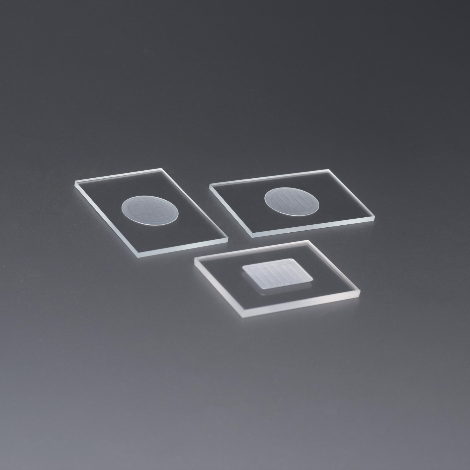 1pc 50x35x2mm Quartz Glass XRD Sample Holder groove diffractometer slide glass