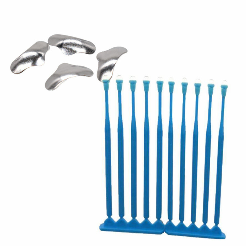 1 Kit 20 Pc Dental Veneers Teeth Stick Adhesive Rod For Inlay Crowns Refill Blue