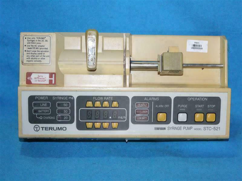 Terumo STC-521 STC521 Terufusion Syringe Pump Expedited Shipping 3 Business Days