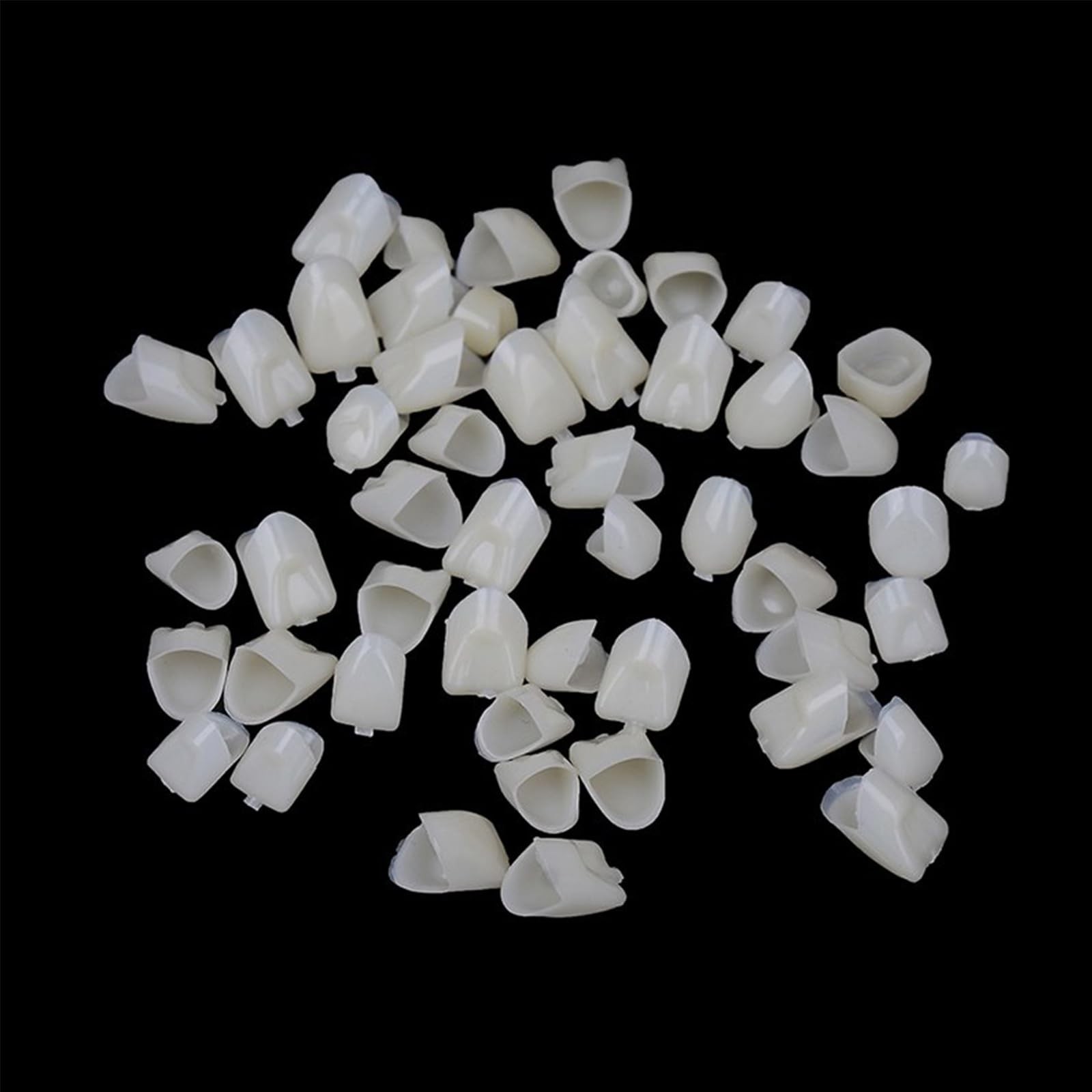 Fake Tooth Cap Crown Veneers Front Back Anterior and Molar Posterior Teeth