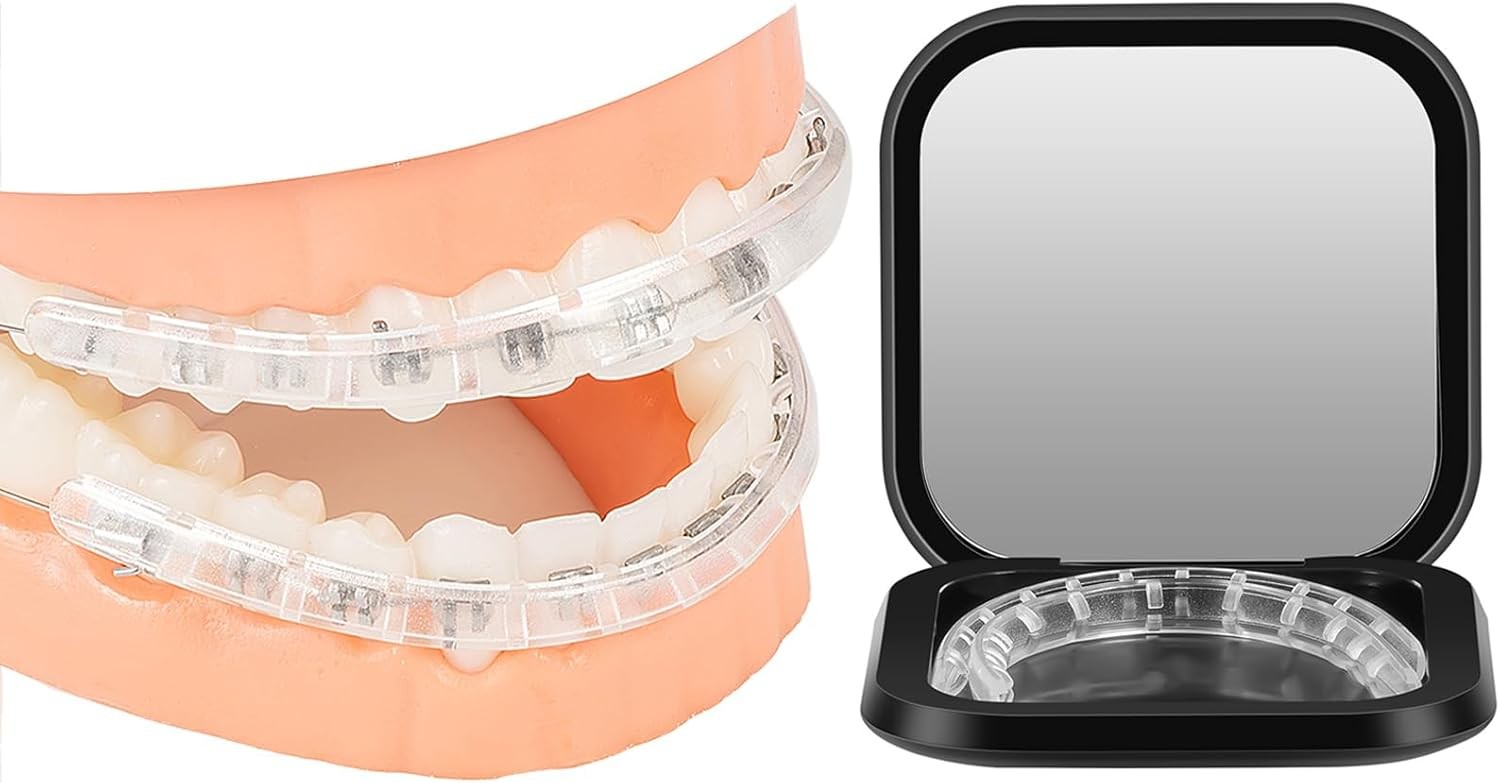 Comfort Cover for Braces – Lip Protector, Cushion, Mouth Guard Black