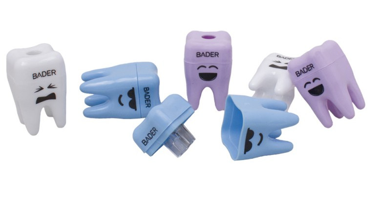 5 Dental Tooth Shaped Pencil Sharpener school Kid gift dental Birthday Office