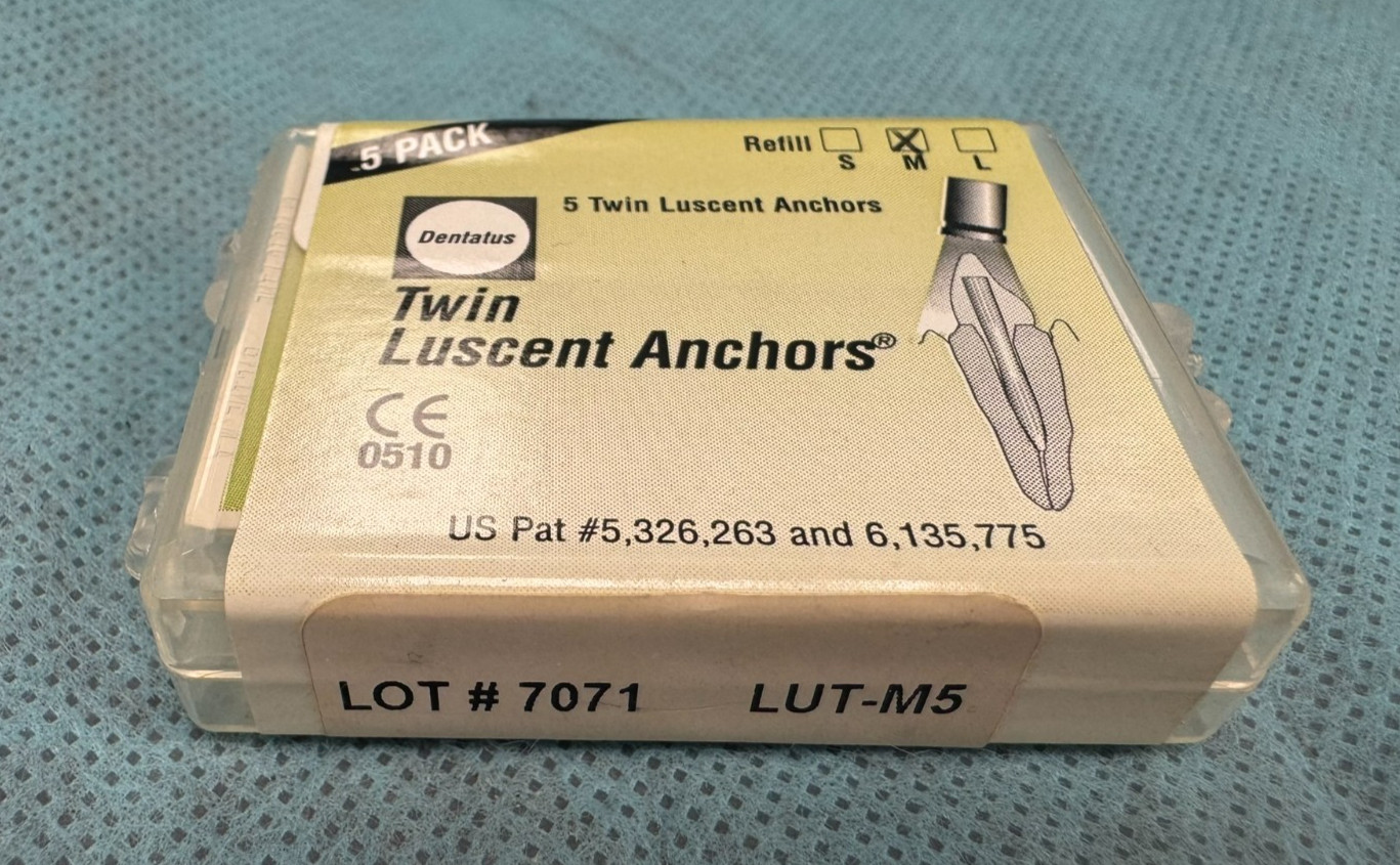 Twin Luscent Anchors 5/Pack Medium/Large Choose