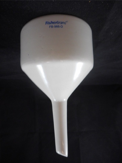 Fisherbrand 186mL 70mm Ceramic Porcelain Buchner Vacuum Filter Funnel FB966D 
