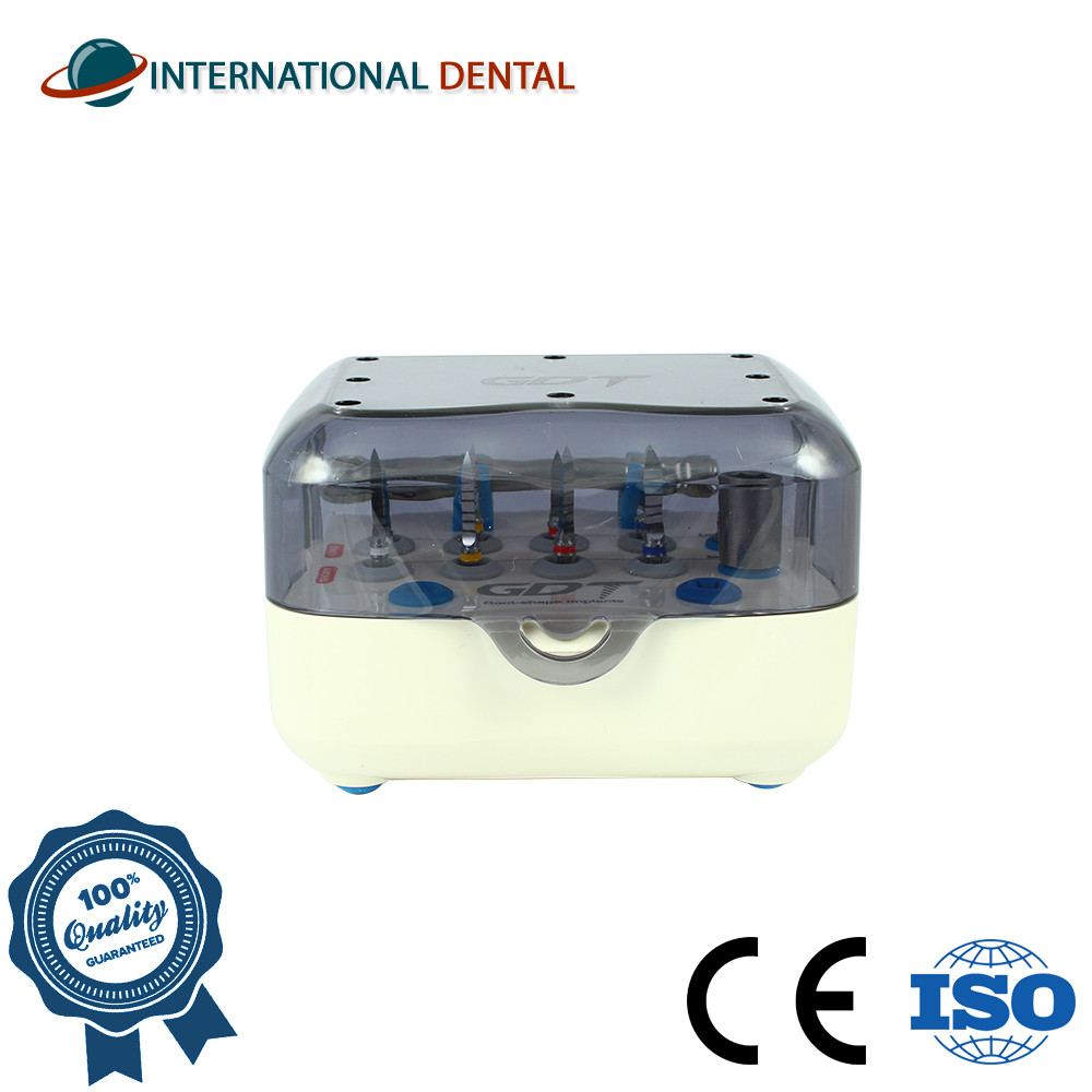 GDT Basic Dental Kit Box For R00t Shaped One Piece Fixture Stainless Steel