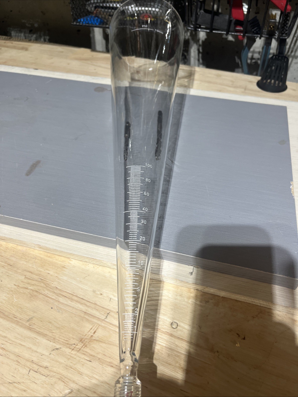 Glass 1000 mL Imhoff Cone for Sedimentation & Biofloc Test Ace Glass Inc