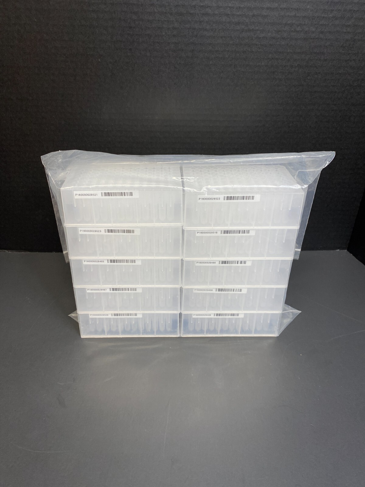 Thomas Microplate 96 Well 2 ml Deep Well Barcoded Total of 40 Plates