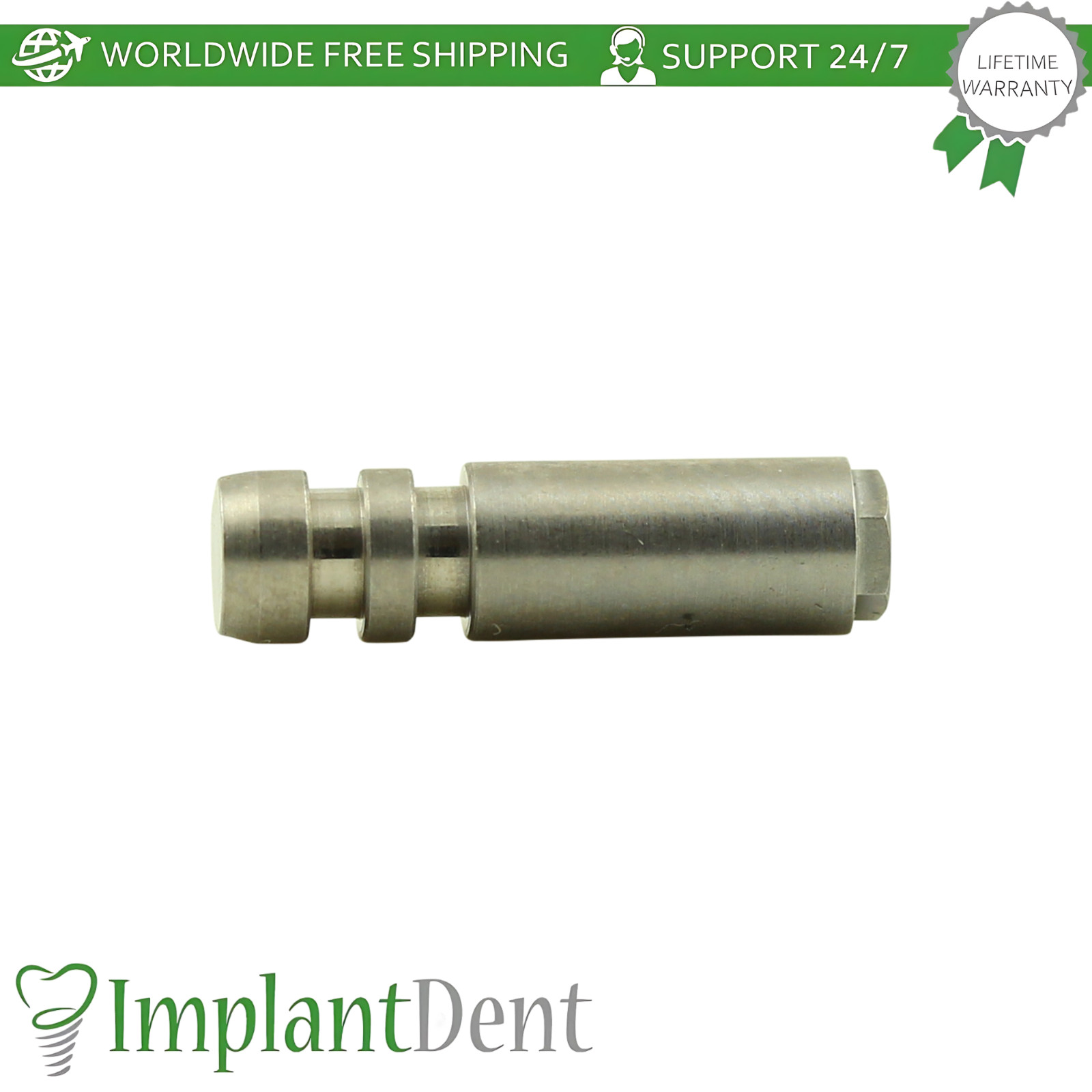 Ø3.4mm Patform Dental Fixture Analog 3i Osseotite Compatible Replica Purple