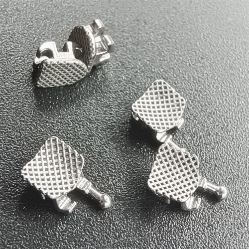 20Pcs/Set Dental Orthodontic Brackets Braces Metal Mini Roth.022 Hooks 345