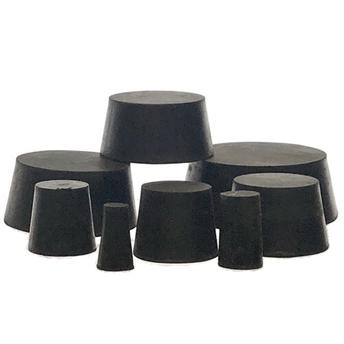 Rubber Stoppers, Solid, (Size 00), Karter Scientific 292B5 (Pack 25)