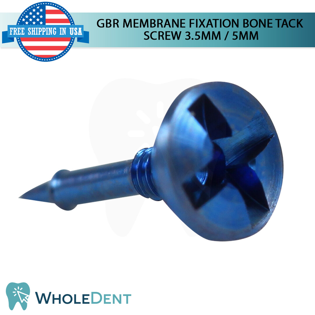 GBR Bon Tack Screw Pin Titanium Mesh Membrane Fixation, Dental Im plant Tac